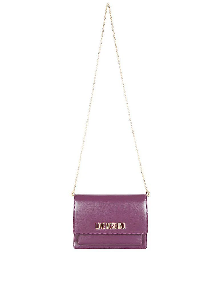 商品Moschino|Love Moschino Logo Plaque Crossbody Bag,价格¥894,第1张图片