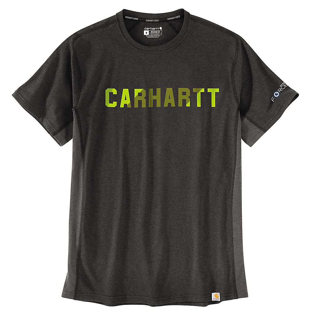 Carhartt Men's Force Relaxed Fit Midweight SS Block Logo Graphic T-Shirt商品第3张图片规格展示