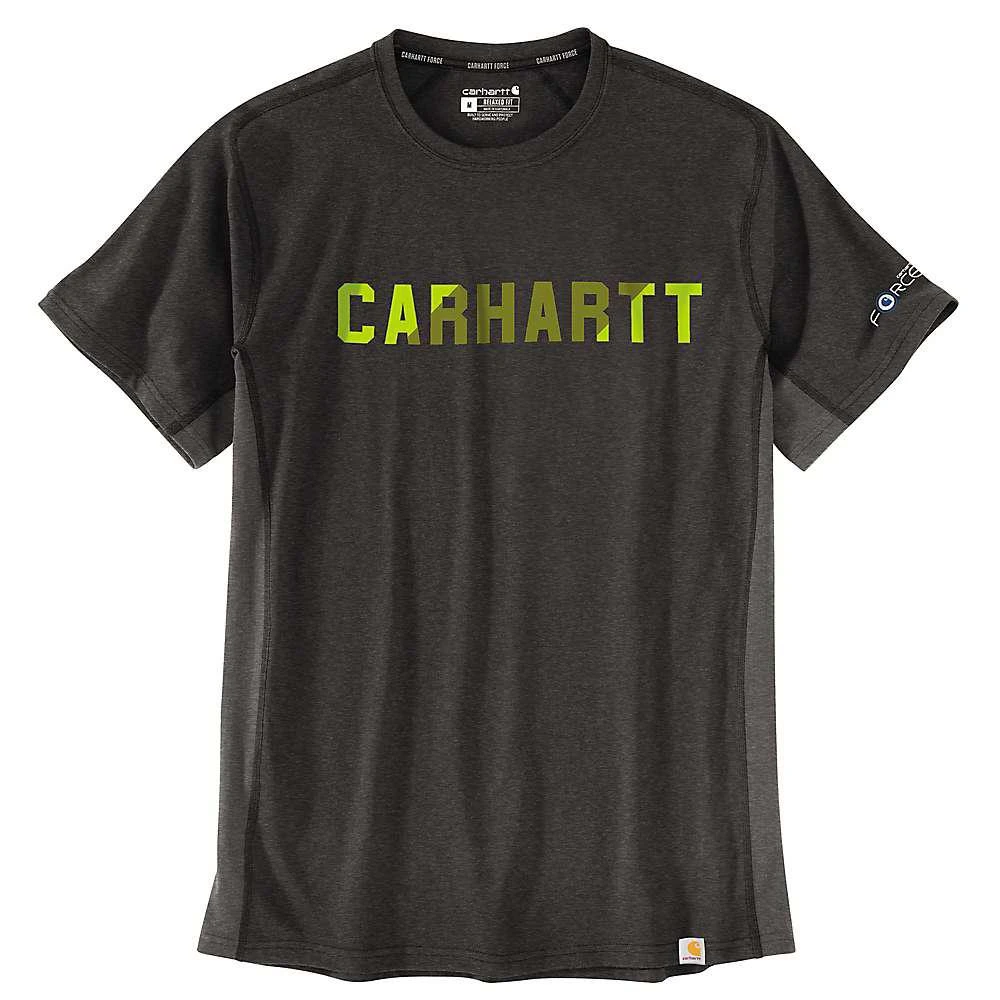 商品Carhartt|Men's Force Relaxed Fit Midweight SS Block Logo Graphic T-Shirt,价格¥169,第2张图片详细描述