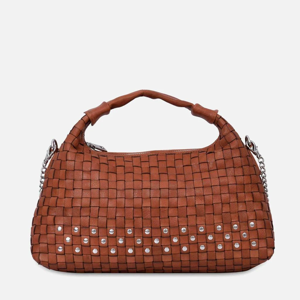 商品Nunoo|Núnoo Dandy Woven Studded Leather Bag,价格¥359,第1张图片