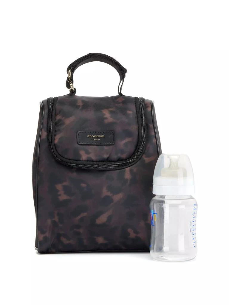 Alyssa Leopard Print Convertible Padded Diaper Backpack 商品