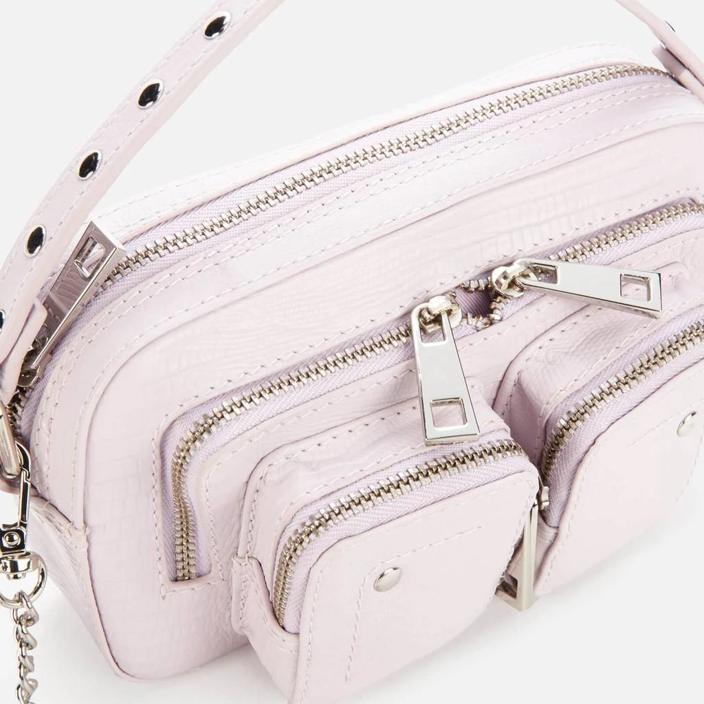 商品Nunoo|Núnoo Women's Helena Lizard Shoulder Bag - lavender,价格¥561,第3张图片详细描述