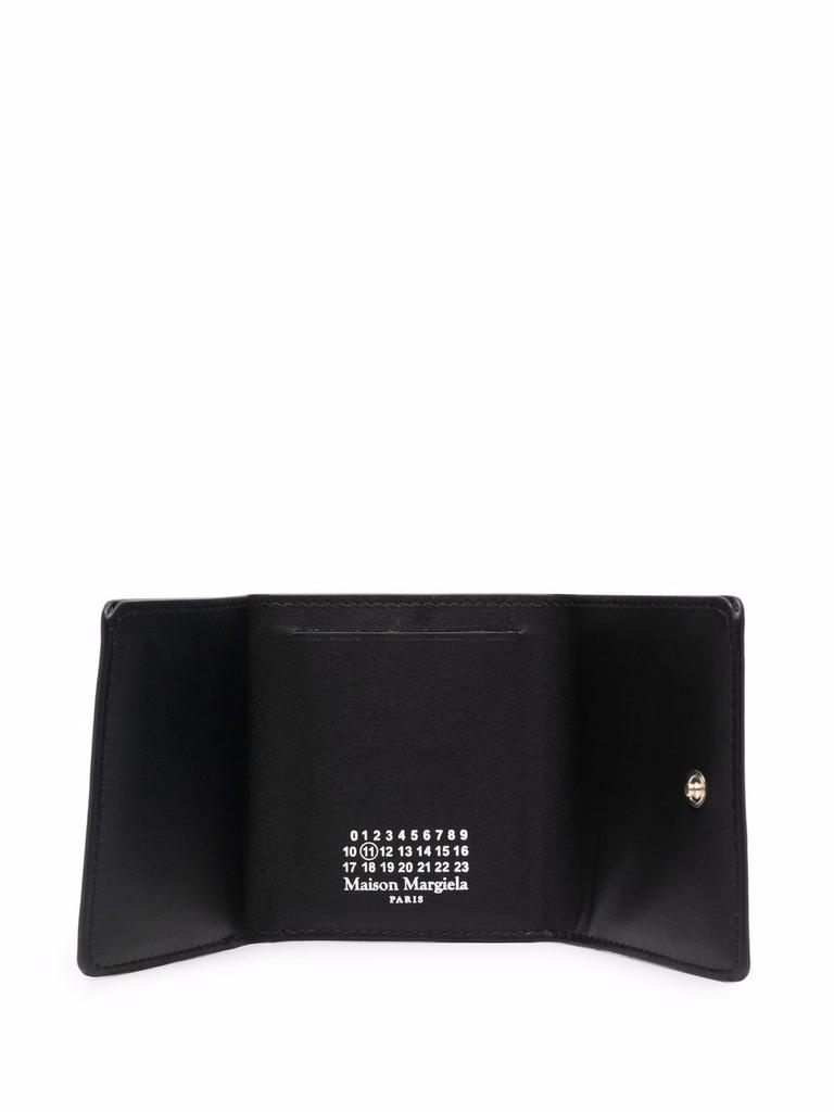Maison Margiela Women's  Black Leather Wallet商品第2张图片规格展示