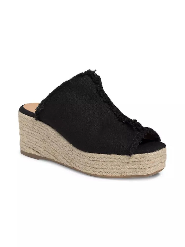 商品CASTAÑER|Queral Canvas Espadrille Platform Mules,价格¥551,第2张图片详细描述