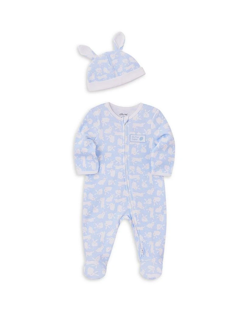 Boys' Bunny Cotton Footie & Hat Set - Baby 商品