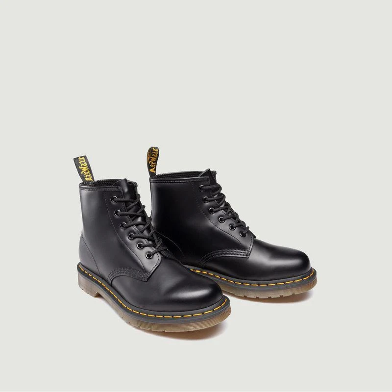 商品Dr. Martens|Smooth leather low boots 101 Black Smooth DR. MARTENS,价格¥1097,第3张图片详细描述