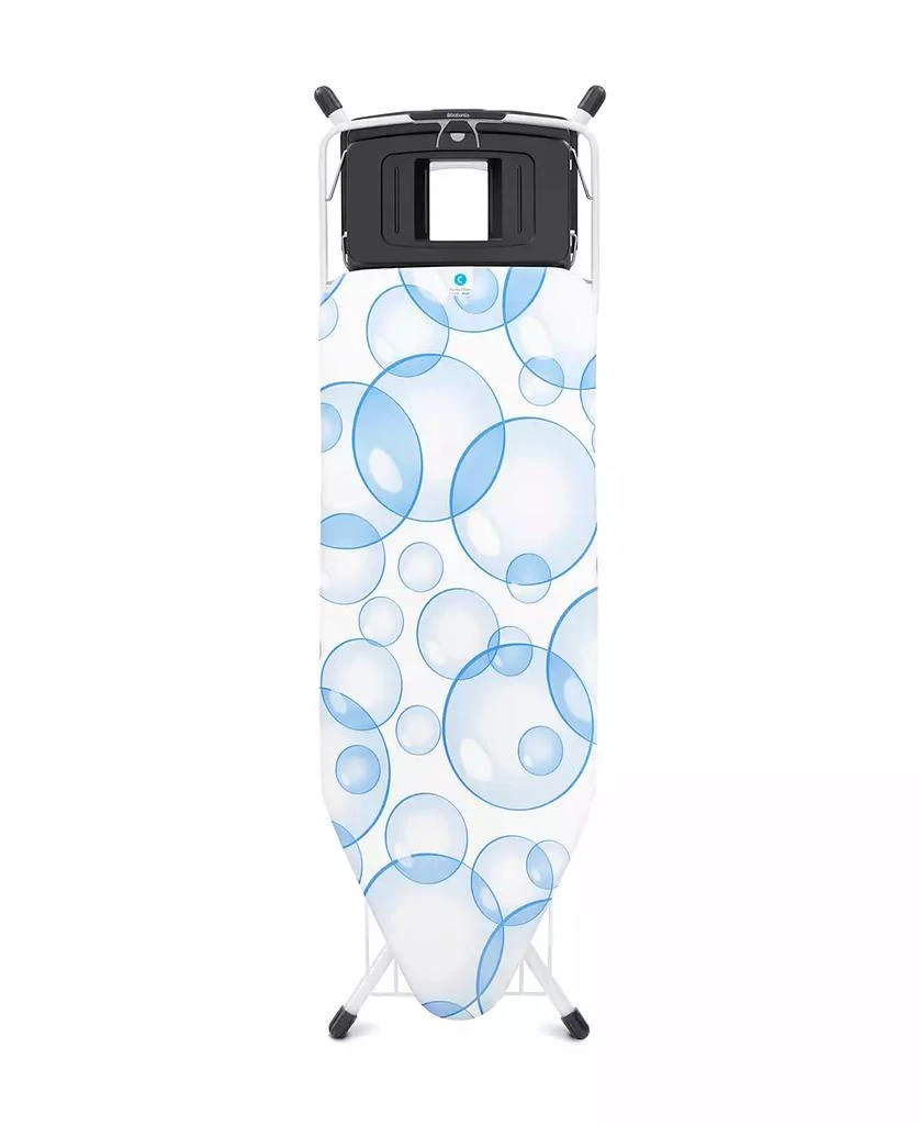 商品Brabantia|Ironing Board with Foldable Steam Unit Holder, Perfectflow Cover and bonus Foldable Linen Rack,价格¥2452,第1张图片