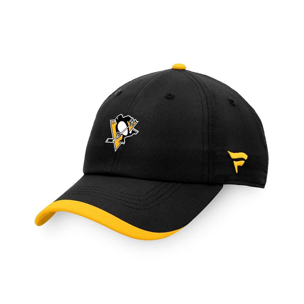 商品Fanatics|Men's Branded Black Pittsburgh Penguins Authentic Pro Rink Pinnacle Adjustable Hat,价格¥244,第1张图片