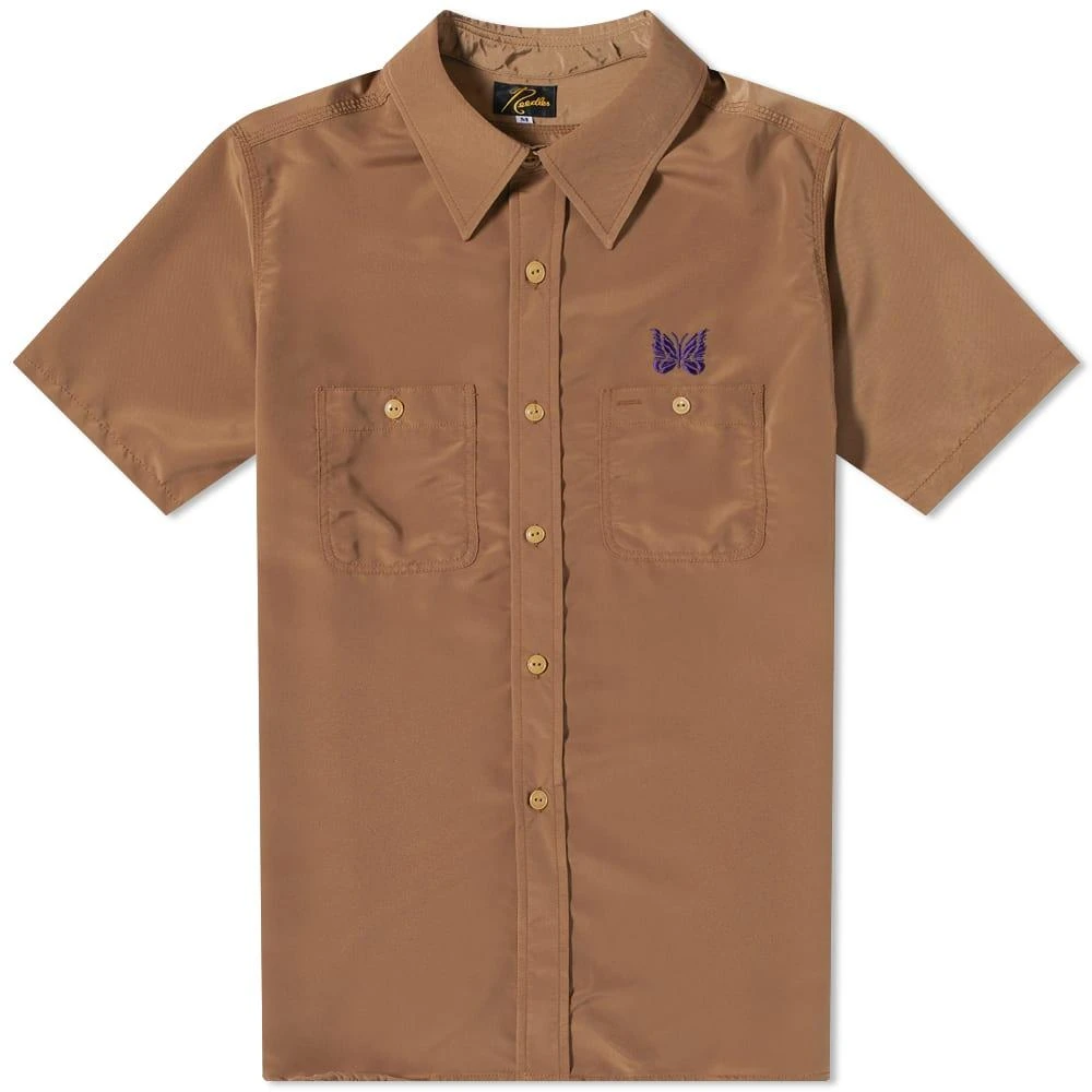 商品Needles|Needles Short Sleeve Logo Work Shirt,价格¥682,第1张图片