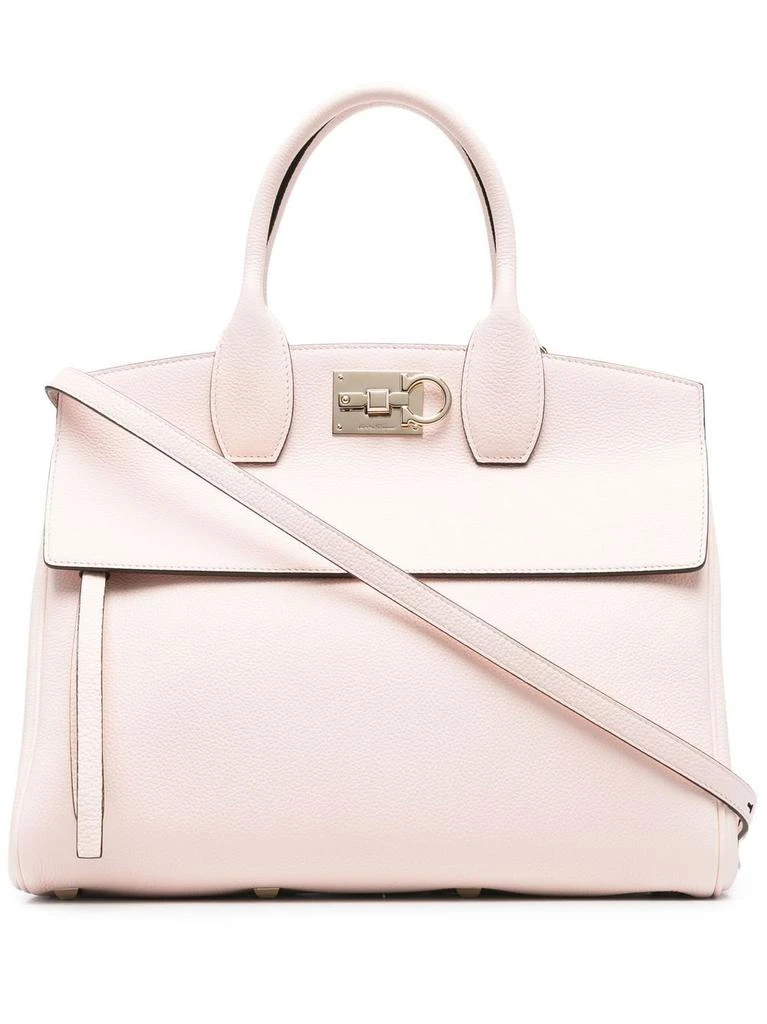 商品Salvatore Ferragamo|Salvatore Ferragamo Women's Pink Leather Handbag,价格¥22684,第1张图片