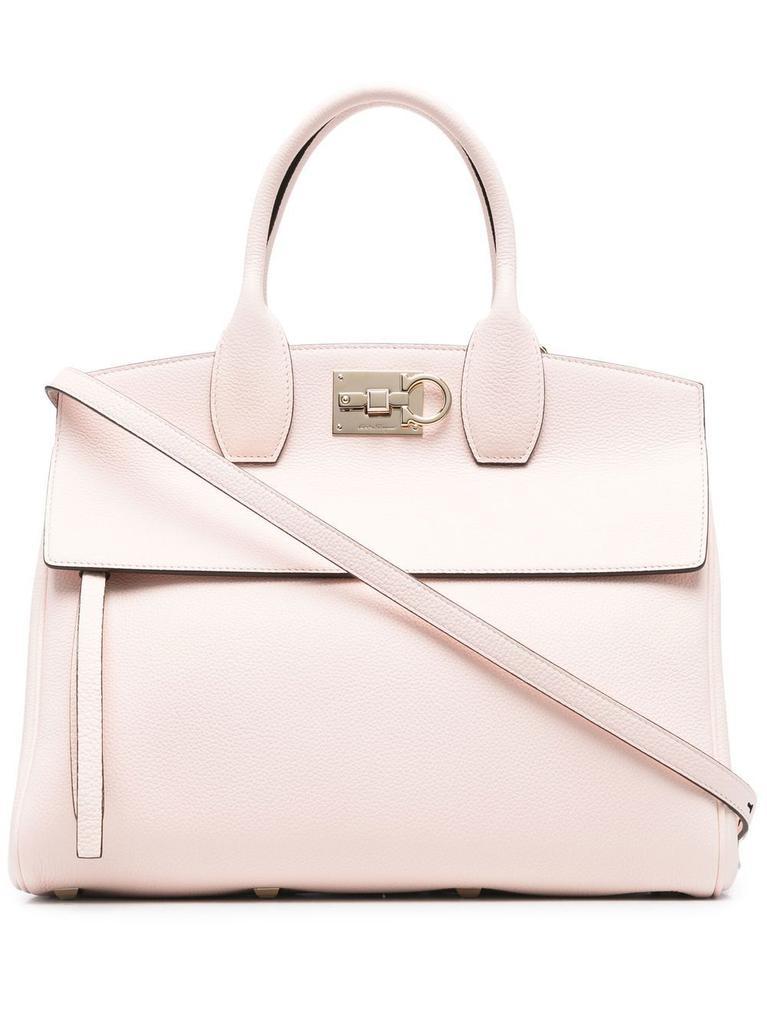 商品Salvatore Ferragamo|Salvatore Ferragamo Women's Pink Leather Handbag,价格¥22346,第1张图片