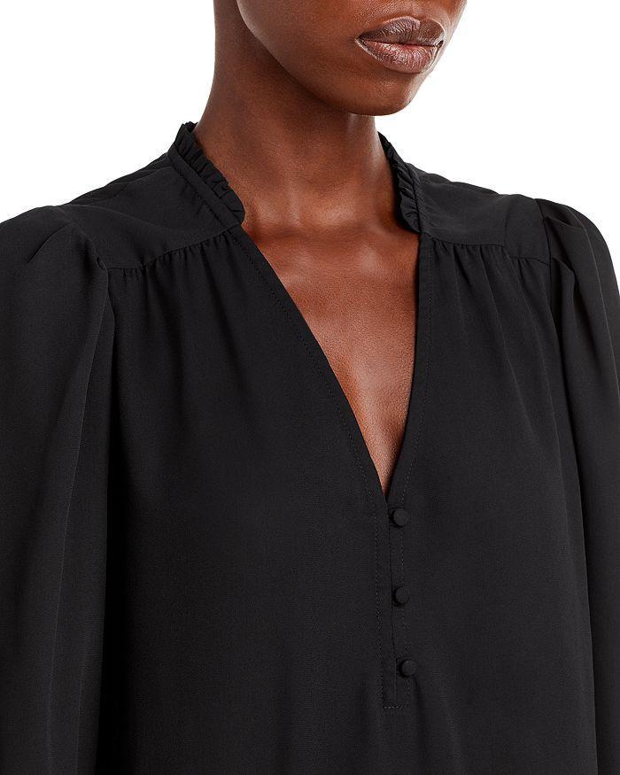 商品AQUA|Smocked Sleeve Blouse - 100% Exclusive,价格¥341,第6张图片详细描述