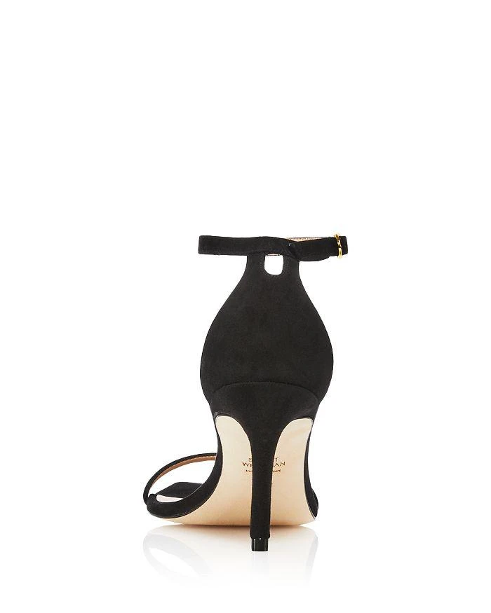 商品Stuart Weitzman|Women's Nudistcurve 75 Ankle Strap Sandals,价格¥3526,第5张图片详细描述