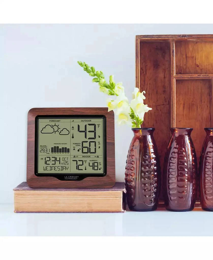 商品La Crosse Technology|308-1417BL Backlight Wireless Forecast Station with Pressure History,价格¥821,第4张图片详细描述