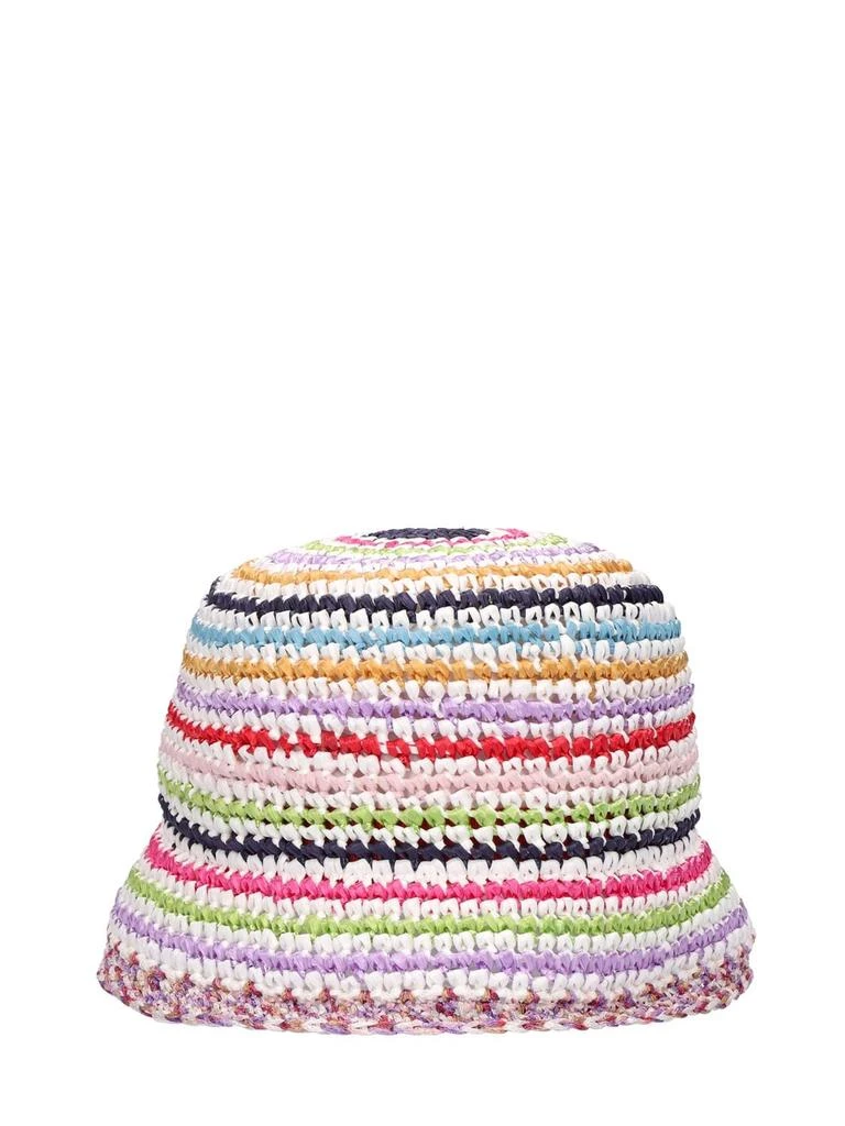 商品Missoni|Striped Viscose Crochet Bucket Hat,价格¥2509,第1张图片