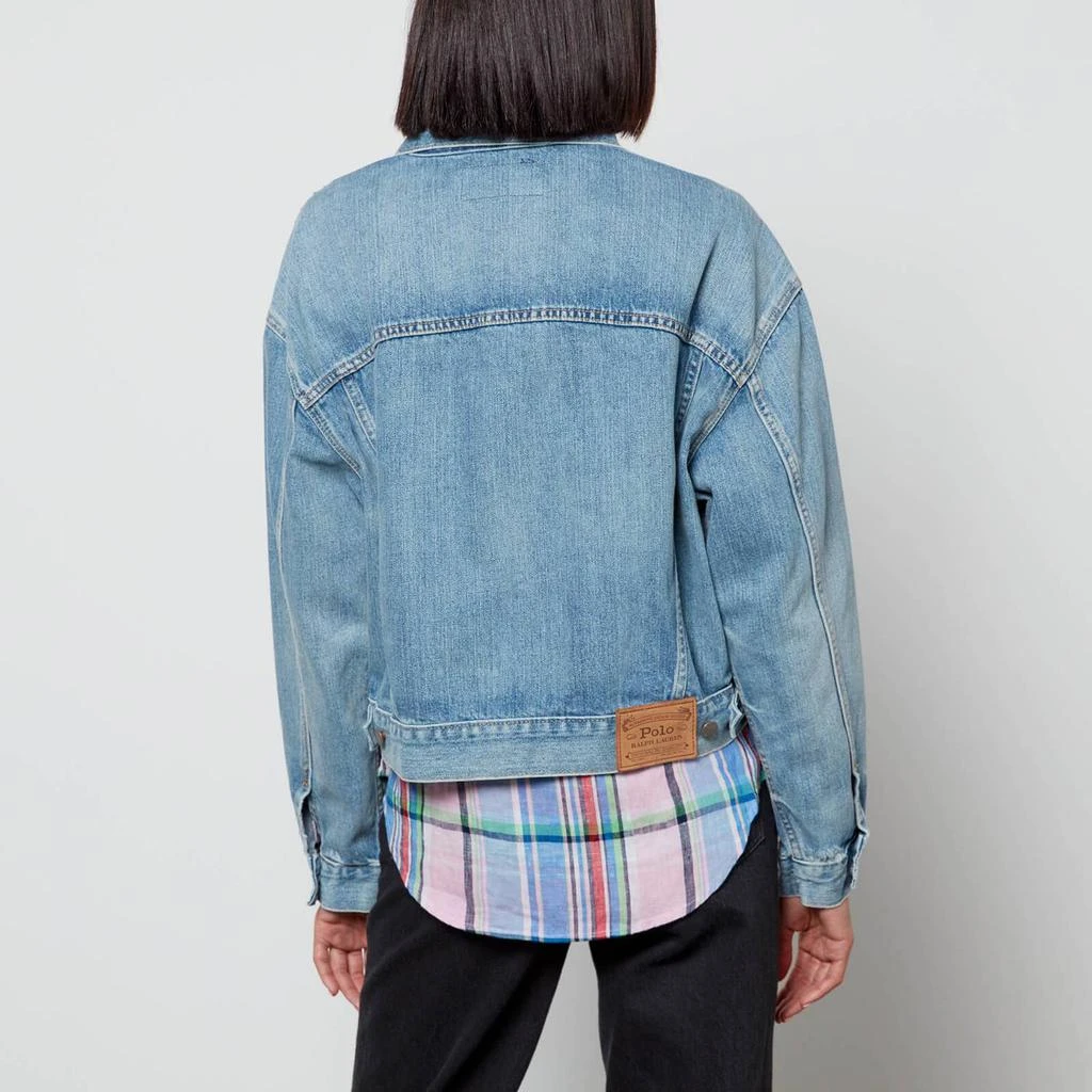 商品Ralph Lauren|Polo Ralph Lauren Women's Relaxed Trucker Jacket - Razavi Wash,价格¥799,第2张图片详细描述