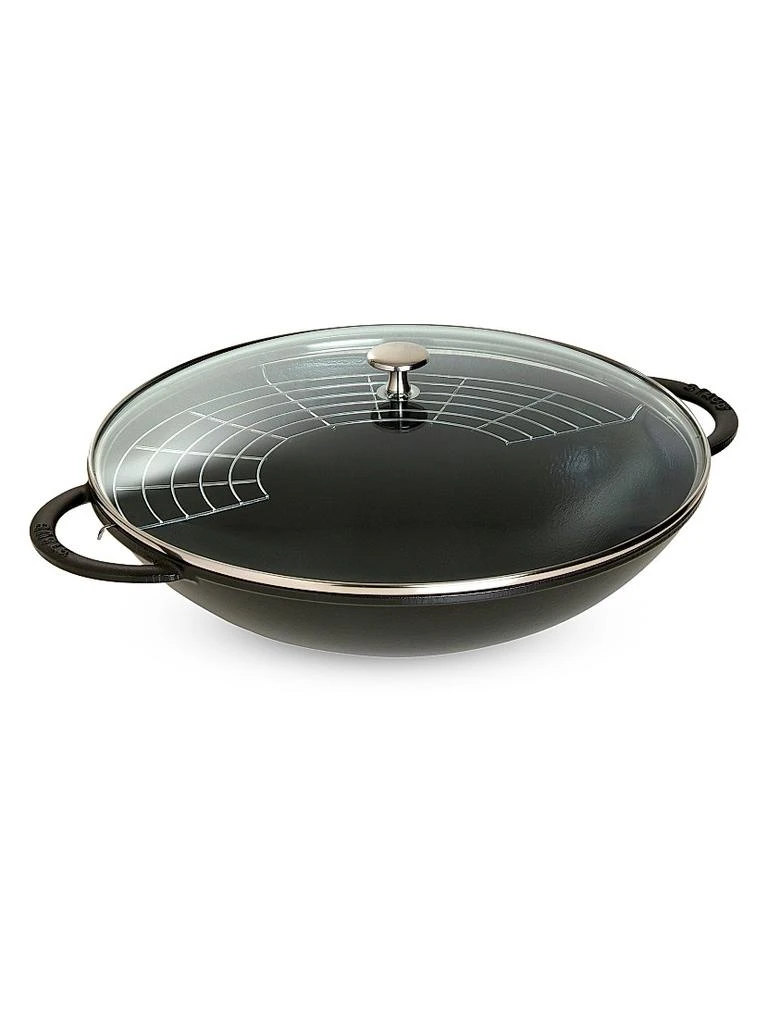 商品Staub|Cast Iron 6-Quart Wok,价格¥2723,第1张图片