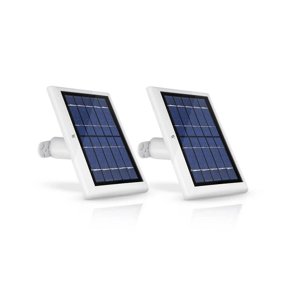 商品Wasserstein|Solar Panel for WYZE Cam Outdoor - Power Your Surveillance Camera Continuously with 2W 5V Charging (2 Pack, White) - Camera Not Included,价格¥524,第1张图片