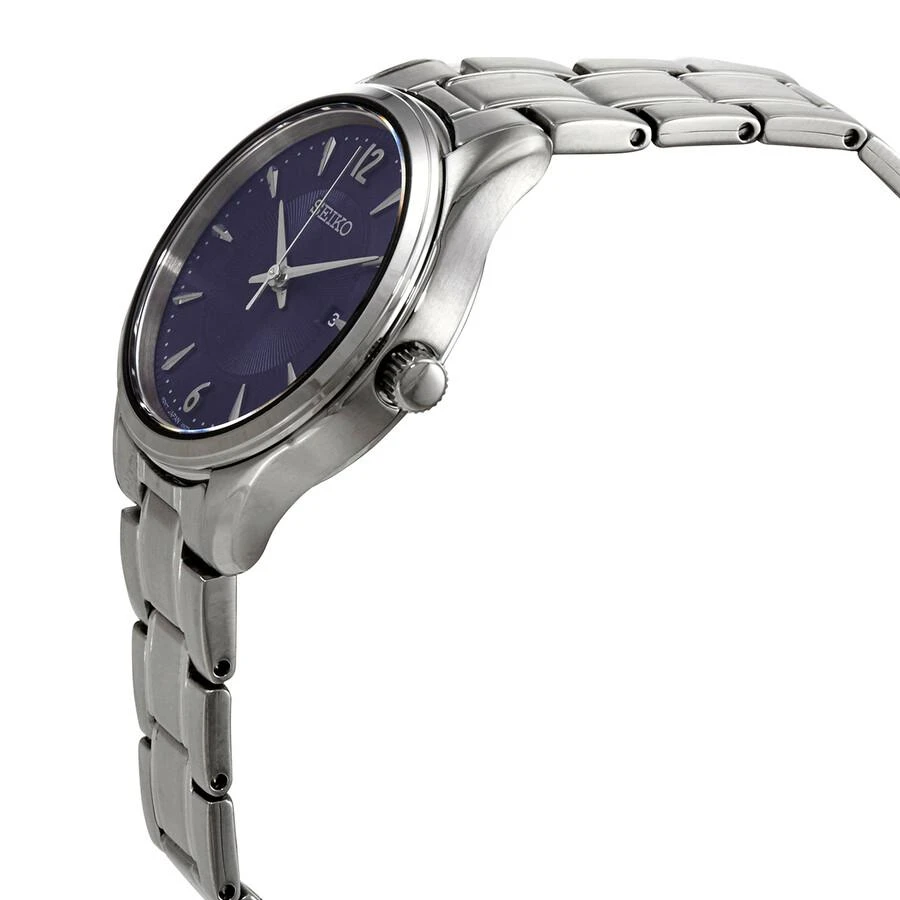 商品Seiko|Seiko Noble Quartz Blue Dial Ladies Watch SUR425,价格¥798,第2张图片详细描述