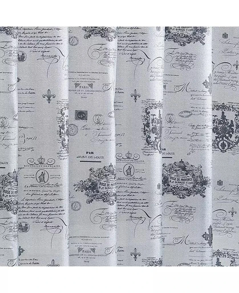 商品Bath Fusion|Fleur De Lis 15-Pc. Shower Curtain Set,价格¥218,第2张图片详细描述