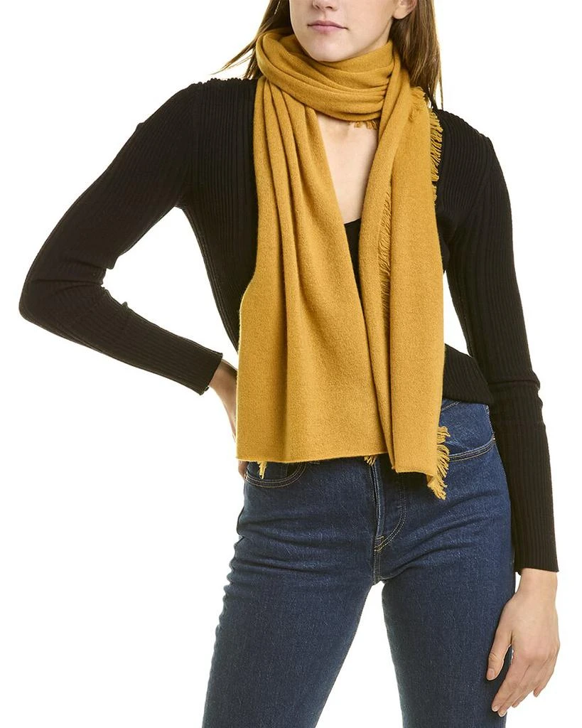 商品In2 by InCashmere|In2 by InCashmere Fringe Cashmere Wrap,价格¥395,第1张图片