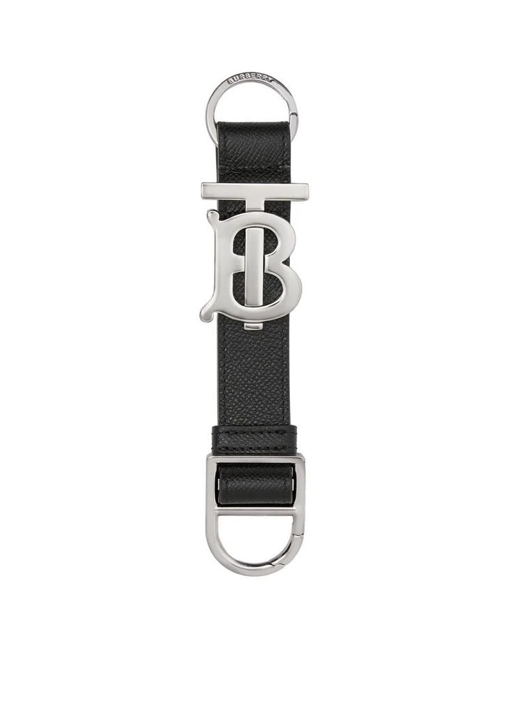 商品Burberry|Monogram motif grainy leather key ring,价格¥3123,第1张图片