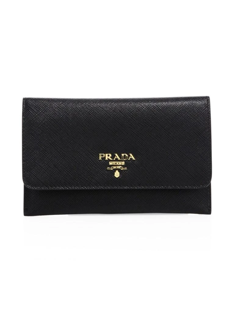 商品Prada|Leather Passport Case,价格¥2881,第1张图片