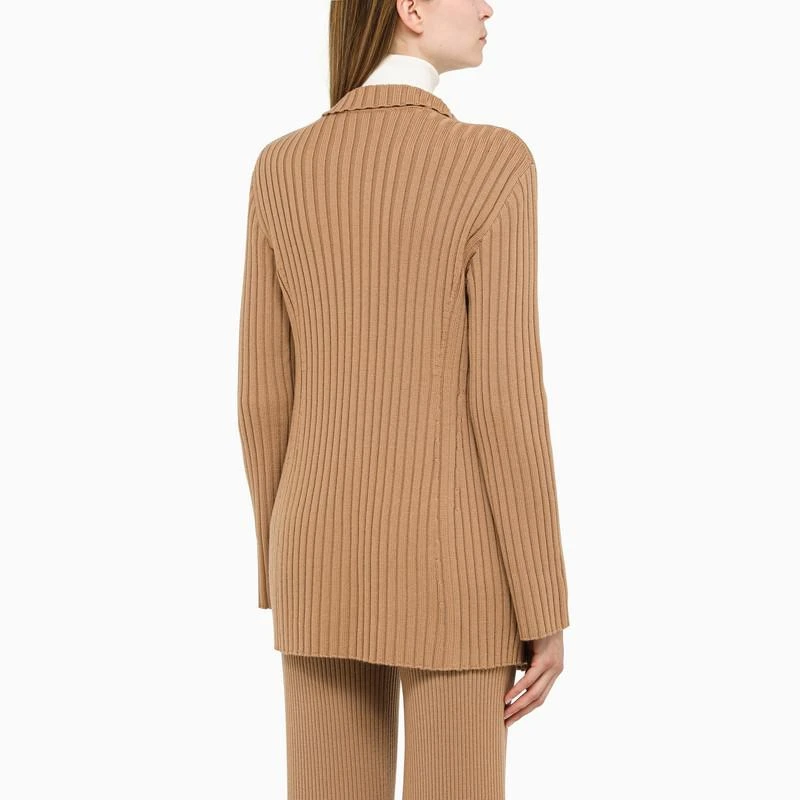 商品Chloé|Long camel-coloured cardigan,价格¥3593,第3张图片详细描述