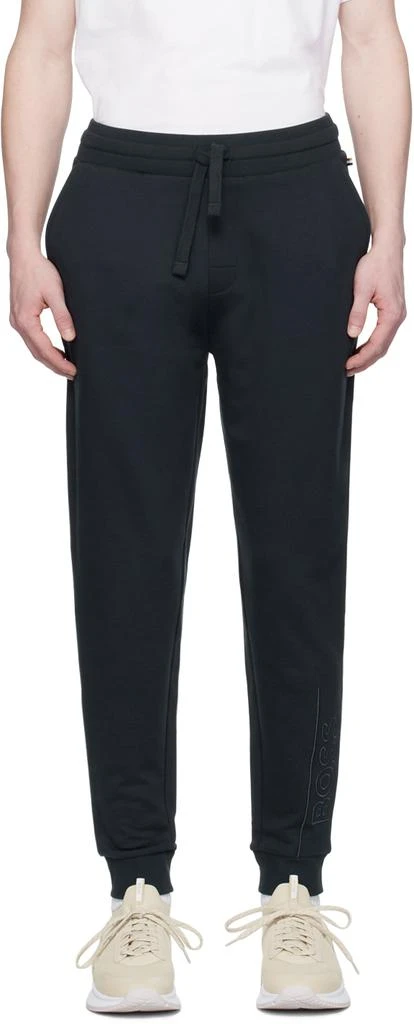 商品Hugo Boss|Navy Embroidered Sweatpants,价格¥370,第1张图片