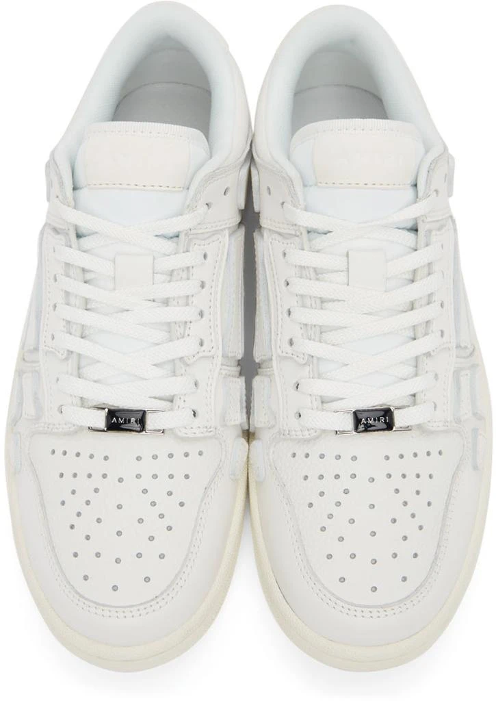 商品AMIRI|White Skel Top Low Sneakers,价格¥5267,第5张图片详细描述