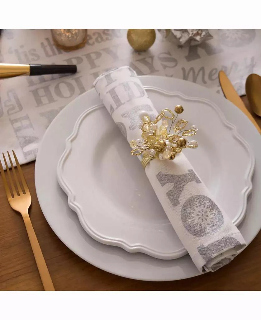商品Design Imports|Multi Bead Napkin Ring, Set of 6,价格¥208,第2张图片详细描述