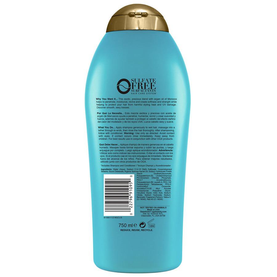 Renewing + Argan Oil of Morocco Hydrating Hair Shampoo商品第2张图片规格展示