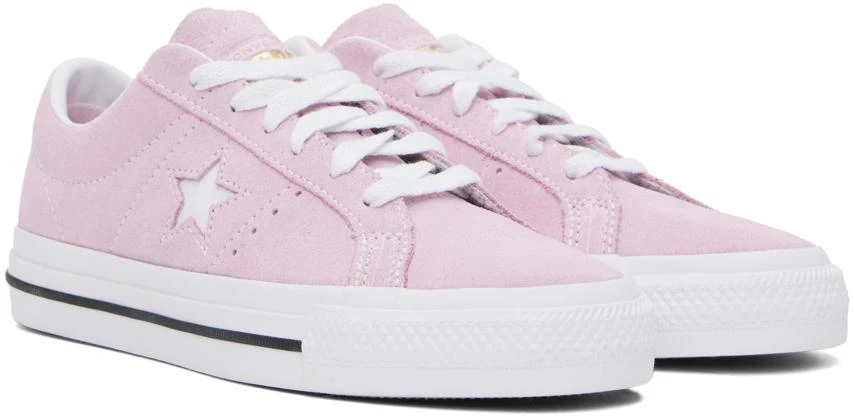 商品Converse|Purple One Star Pro Low Sneakers,价格¥342,第4张图片详细描述