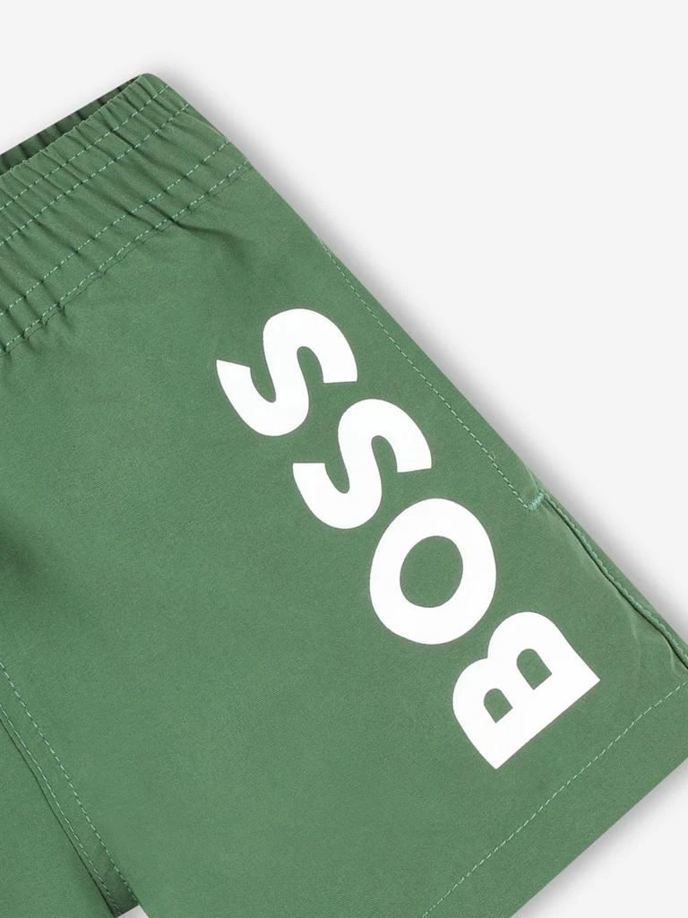 商品Hugo Boss|Baby Boys Logo Swim Shorts in Green,价格¥290,第3张图片详细描述