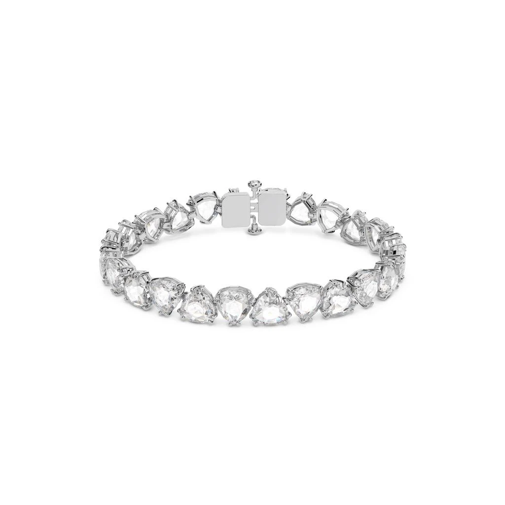 商品Swarovski|Millenia bracelet oversized crystals trilliant cut white rhodium,价格¥2220,第1张图片