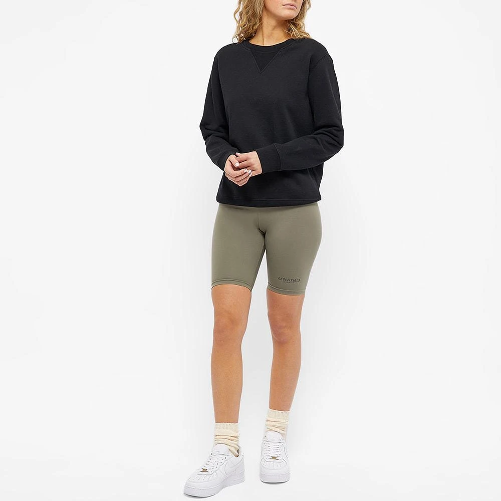 商品Essentials|Fear of God ESSENTIALS Athletic Biker Short - Charcoal,价格¥324,第5张图片详细描述