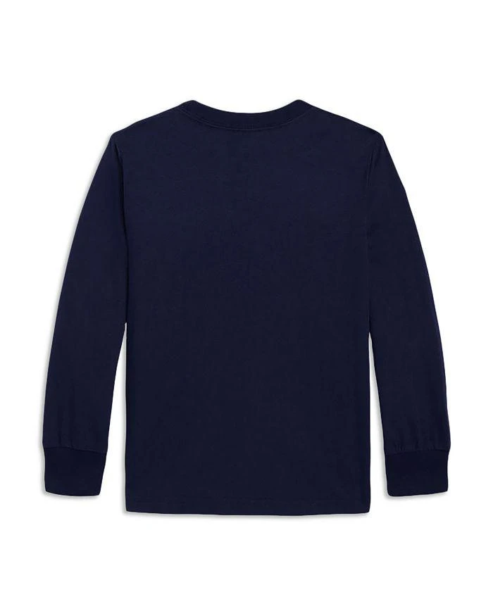 商品Ralph Lauren|Boys' Polo Ski Cotton Long-Sleeve Tee - Big Kid,价格¥143,第2张图片详细描述