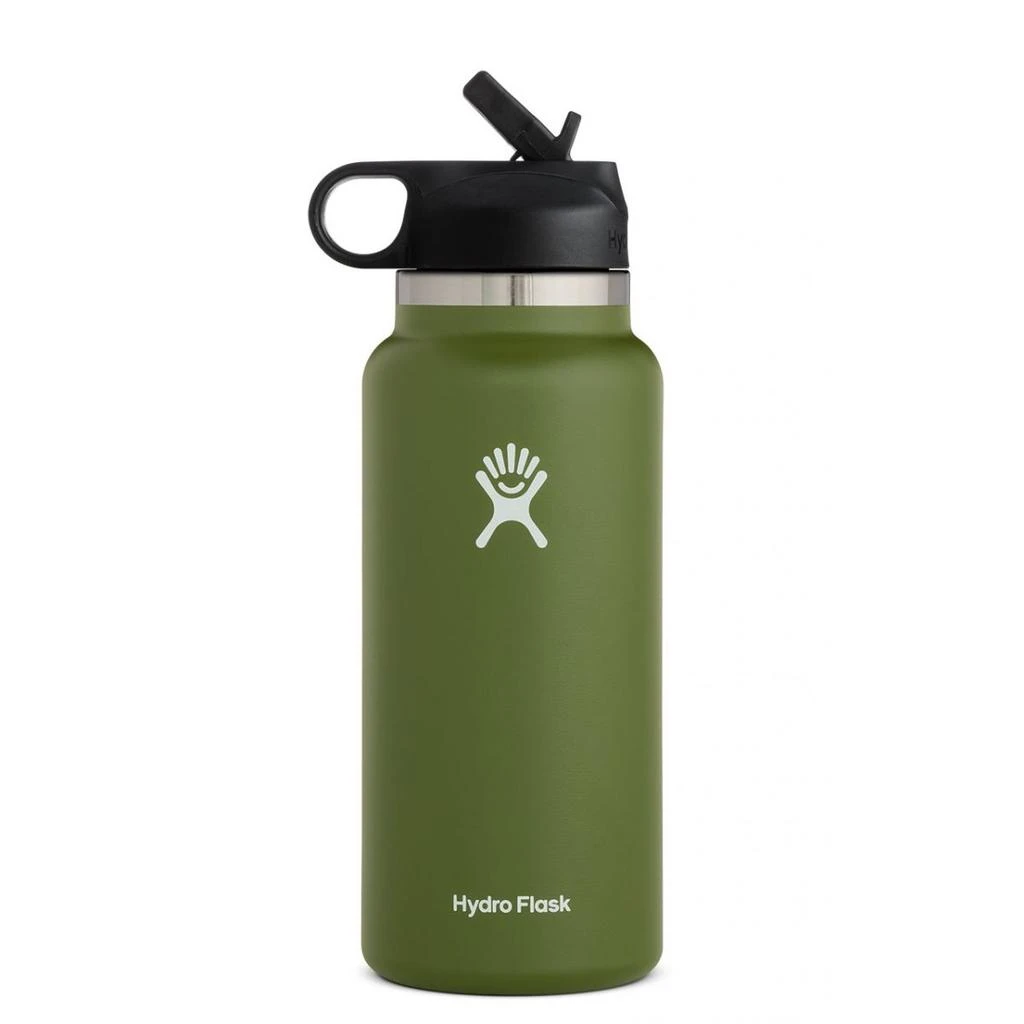 商品Hydro Flask|Hydro Flask Wide Mouth 32 oz Bottle w/ Straw Lid,价格¥379,第5张图片详细描述