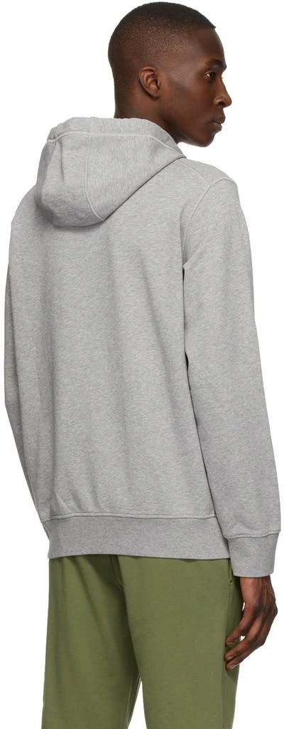 商品Stone Island|Grey Fleece Hoodie,价格¥2055,第3张图片详细描述