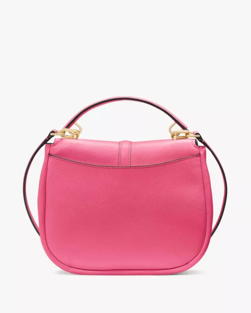 Kayla Pebbled Leather Saddle Bag 商品