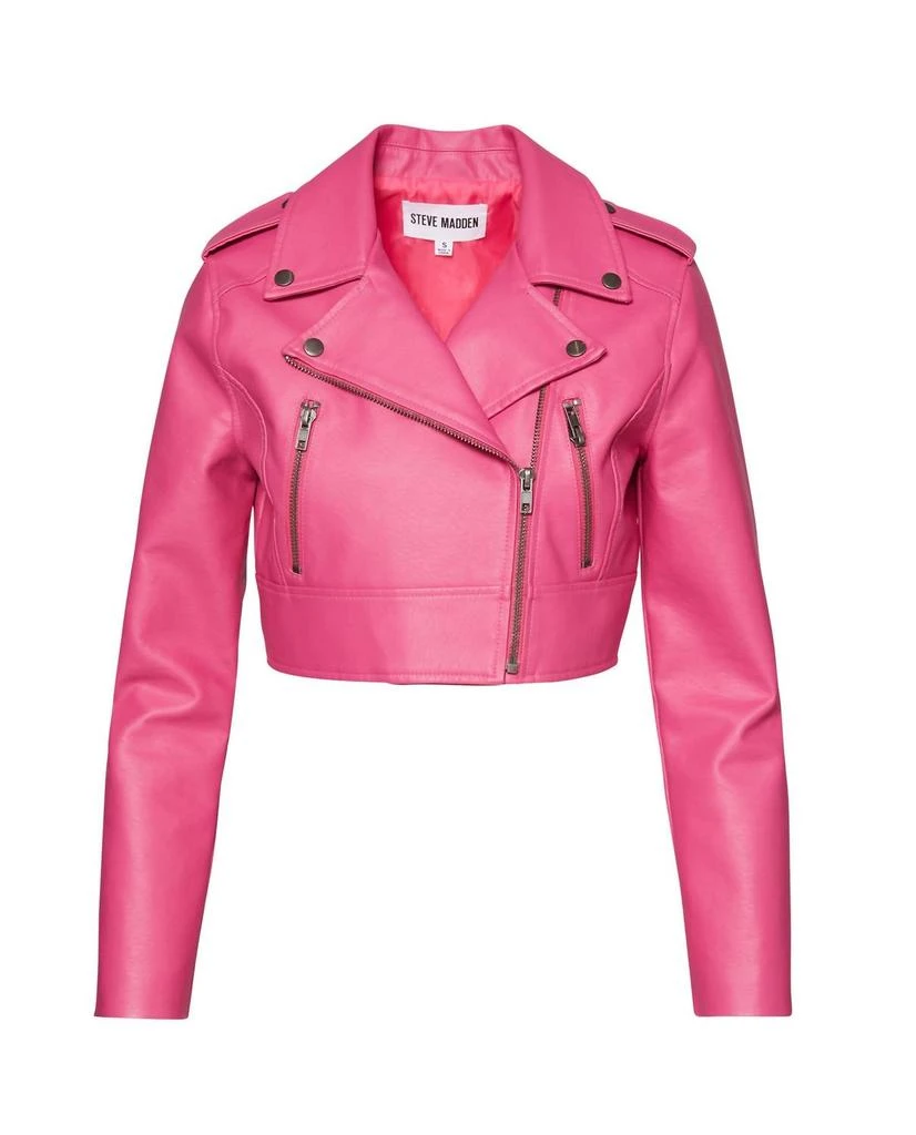 商品Steve Madden|Molly Jacket In Pink Glo,价格¥428,第4张图片详细描述
