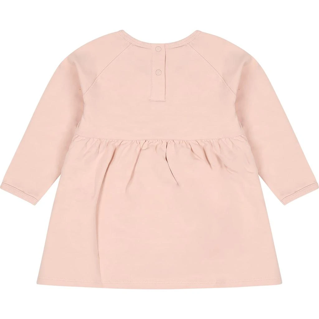 商品Calvin Klein|Pink Dress For Baby Girl With Logo,价格¥701,第2张图片详细描述