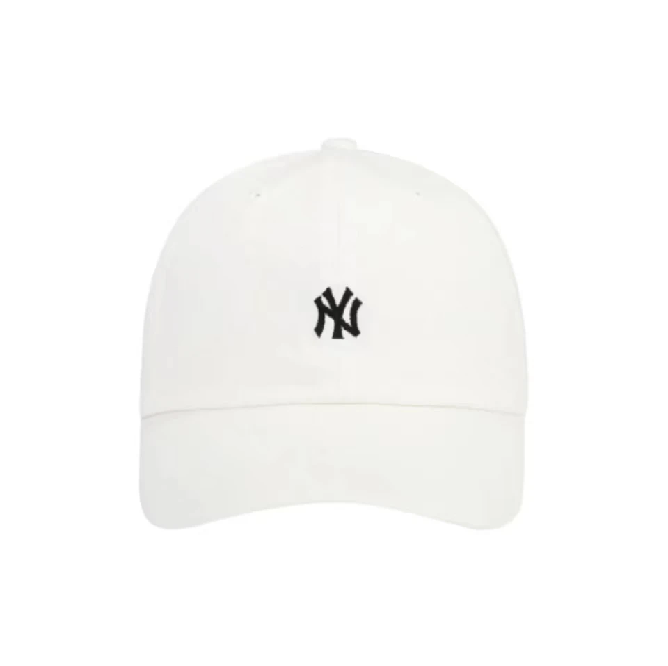 【享贝家】ZY- MLB 小标Logo刺绣 鸭舌帽 白色 男女同款情侣款 32CPNA111-50I-FREE 商品