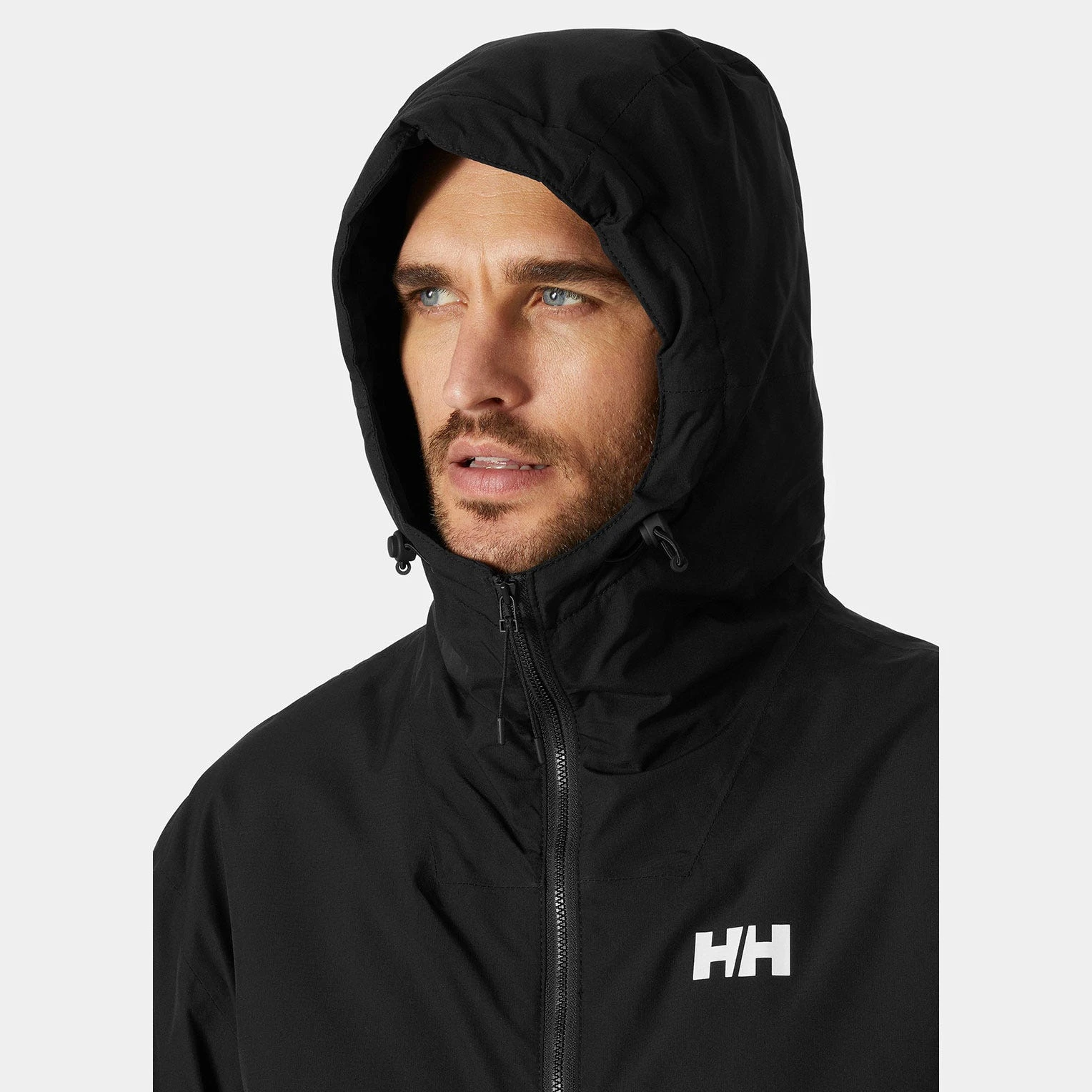 商品Helly Hansen|Helly Hansen 男士户外冲锋衣 53983990BLACK 黑色,价格¥2203,第4张图片详细描述