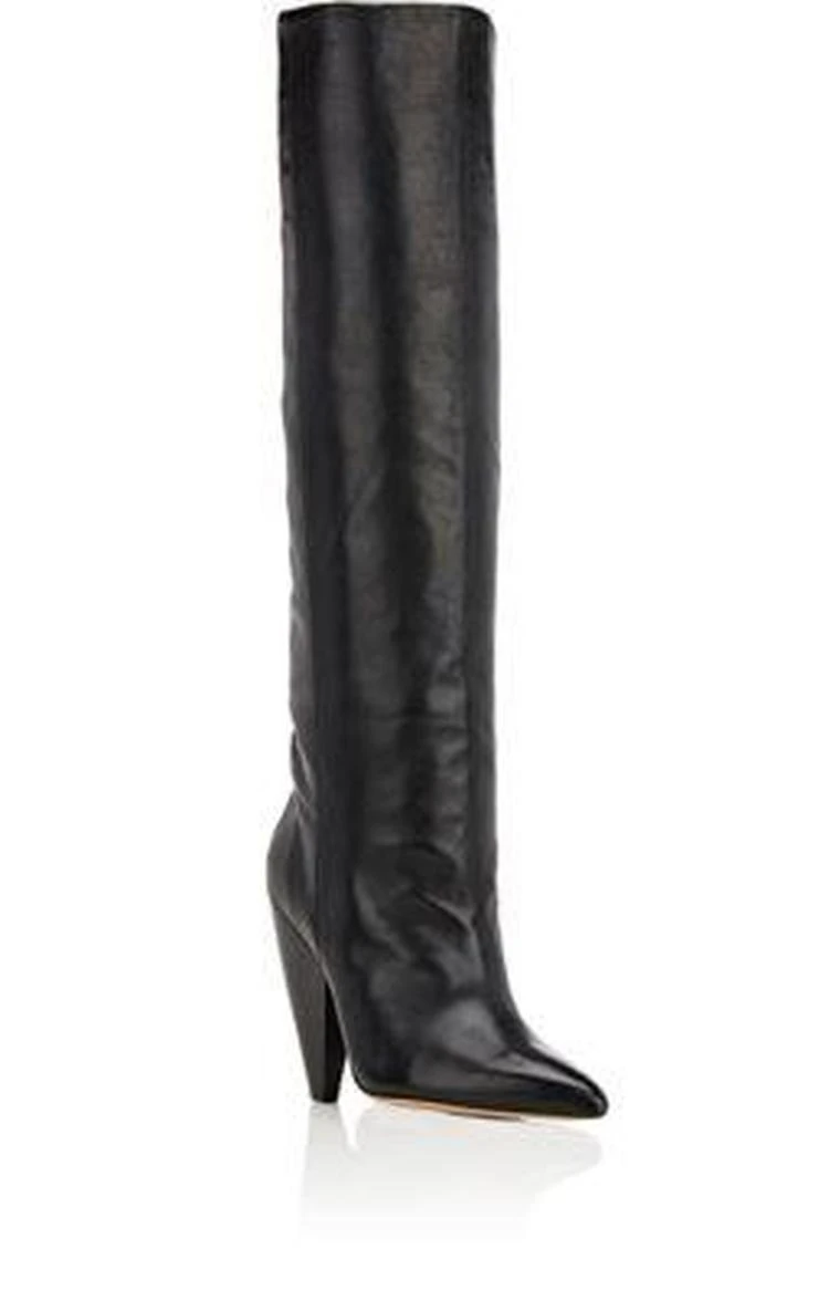 商品Isabel Marant|Laith Knee Boots,价格¥5571,第2张图片详细描述