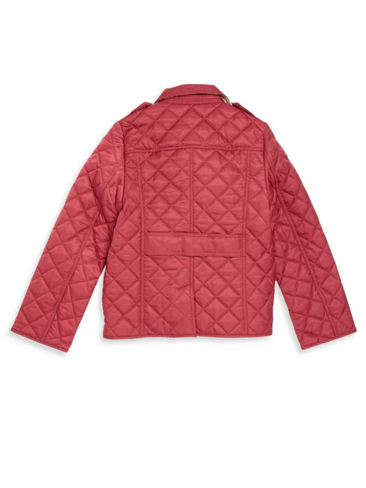 商品Burberry|Little Girl's & Girl's Ashurst Quilt Jacket,价格¥1967,第2张图片详细描述