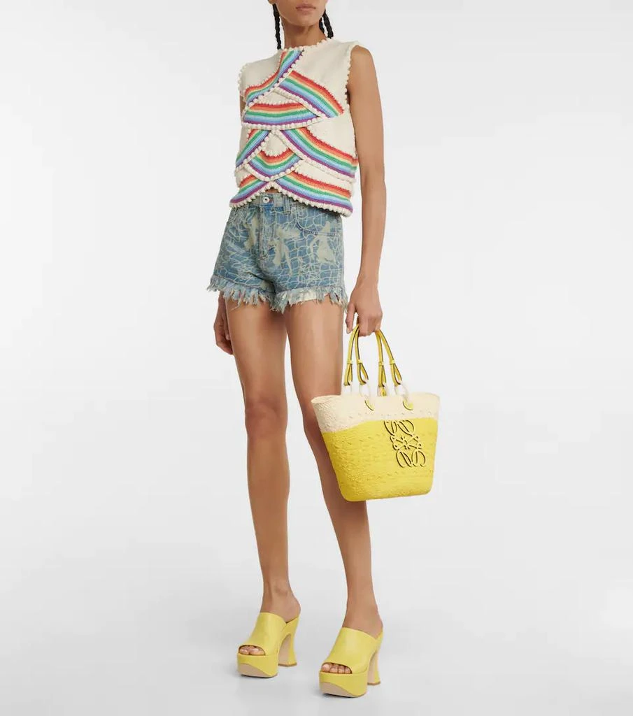 商品Loewe|Paula's Ibiza Basket编织托特包,价格¥7495,第5张图片详细描述