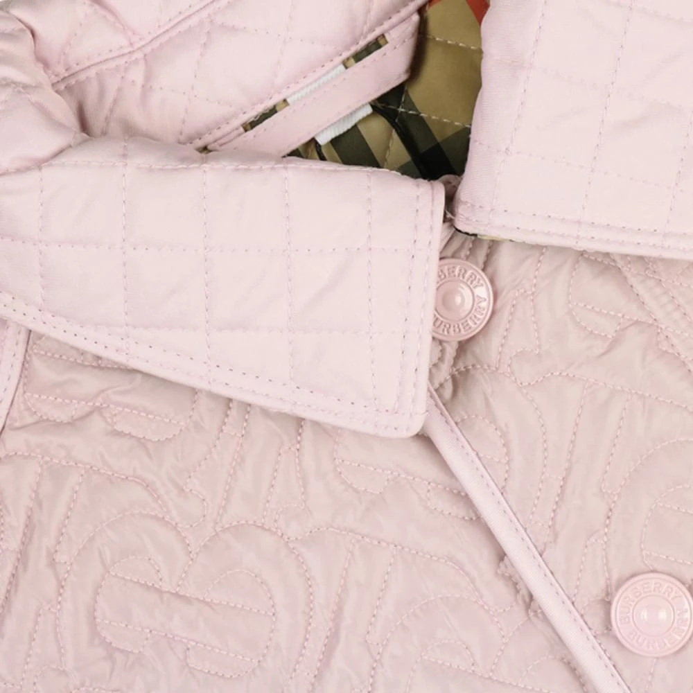 商品Burberry|Pink Giaden Quilted Jacket,价格¥2558,第3张图片详细描述