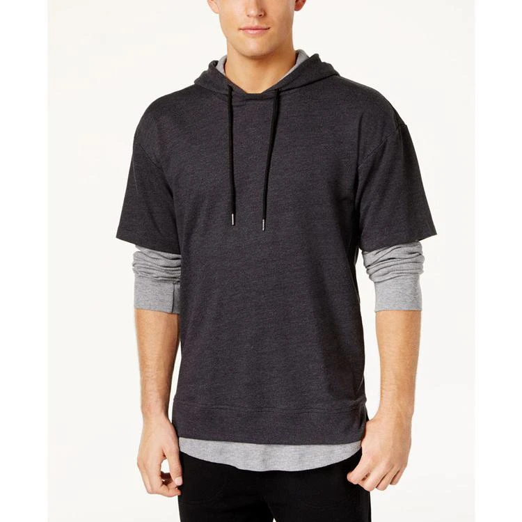 商品American Rag|Men's Layered-Look Hoodie, Created for Macy's,价格¥172,第1张图片