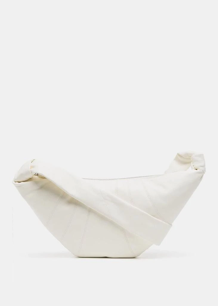 商品Lemaire|Lemaire White Nappa Medium Croissant Bag,价格¥7978,第1张图片